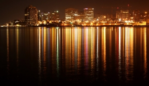 Halifax Downtown Skyline at Night